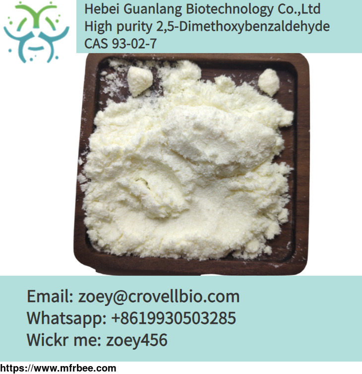 china_manufacture_supply_2_5_dimethoxybenzaldehyde_cas_93_02_7_fast_delivery_zoey_at_crovellbio_com