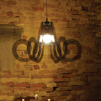 Methacrylate Suspension Lamp Ricciolo Italian Lighting Design