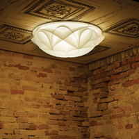 Wall Lighting 4 light Ceiling Lamp in pearl white PMMA Italian Design
