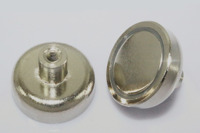 more images of Internal Thread Neodymium Pot Magnets