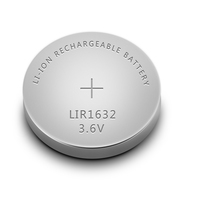 High quality LIR1632 lithium manganese dioxide battery