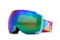 more images of custom TPU frame anti fog ski glasses winter outdoor skating snow goggles
