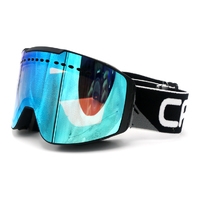 more images of China factory wholesale cheap price detector anti uv HD vision ski goggles with vented hole lens