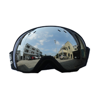 anti uv400 anti fog lens snowboard racing glasses custom skiing goggles