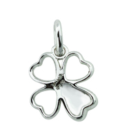 more images of 2015 Manli Fashion female Heart-shaped Clover Pendant