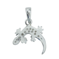 more images of 2015 Manli Fashion Gecko-shaped sterling silver pendant