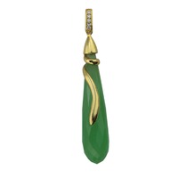 more images of 2015 Manli Best selling high quality natural green crystal Pendant