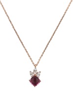 2015 Manli newest style Hot selling Natural pink crystal pendant