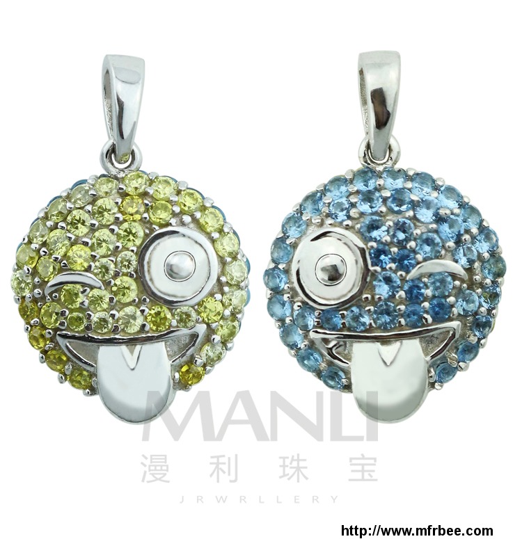2015_manli_hot_selling_the_newest_style_round_shaped_crystal_pendant