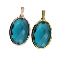 2015 Manli Best selling all-match Natural blue pendant