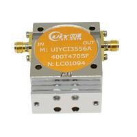Intercom Parts  UHF Band 400 to 470MHz RF Coaxial Isolator High Isolation 20dB