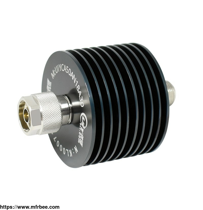 dc_to_18ghz_rf_coaxial_attenuator_fixed_attenuator_1_60db_50w_vswr_1_35