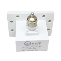 S Band 3.22~4.9GHz WR229(BJ40) RF Waveguide to Coaxial Adapter