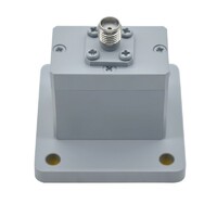 8.2~12.5GHz X Band RF Waveguide to Coaxial Adapters WR90 BJ100