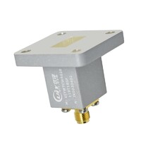 WR62 BJ140 11.9 to 18.0GHz RF Waveguide to Coaxial Adapters Low Insertion Loss