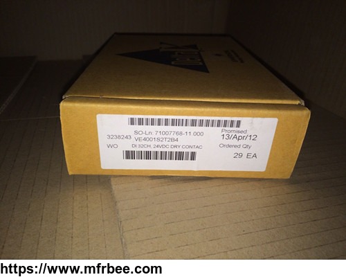 emerson_deltav_ve4001s2t2b4_discrete_input_card_in_stock_competitive_price_