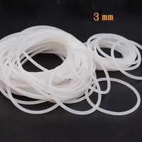 Factory Die Cutting Silicone Rubber Gasket Washer Seals
