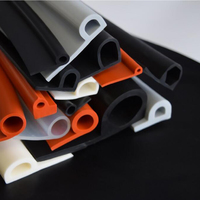 more images of best quality OEM epdm NBR silicone rubber seal strip with various color