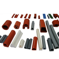 more images of Custom Silicone Rubber Extrusion Sealing strip