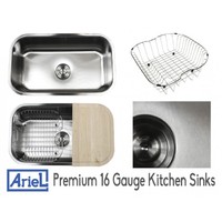 more images of Stainless Steel Undermount Single Bowl Kitchen Sink