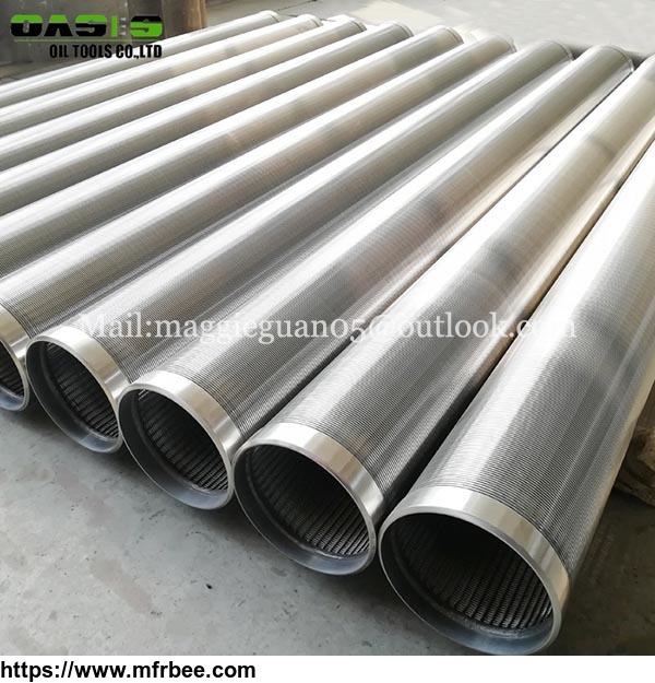 High Quality 304 Johnson Type Well Screen Stainless Steel Wedge Wire ...