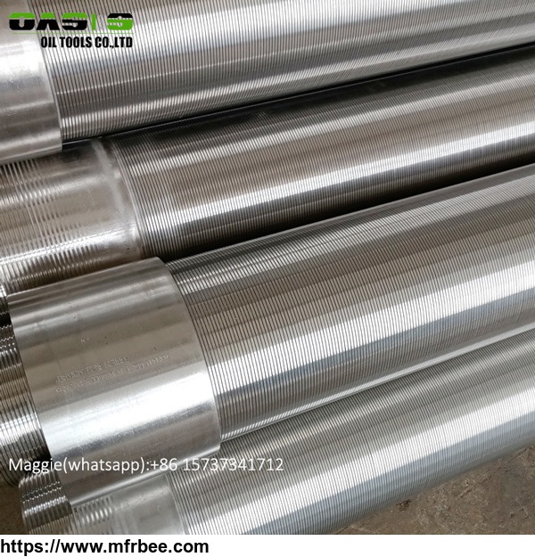 wedge_wire_stainless_steel_screen_8inch_pipe_size_heavy_duty_screen_with_btc_thread_coupling