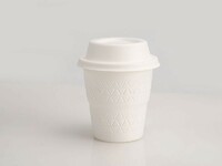 Eco Disposable Biogegradable Christmas Paper Coffee Cups