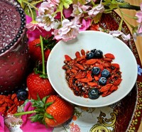 Ningxia Dried Goji berries(500 grains/50g) Lycii berries Wolfberries Gojihome