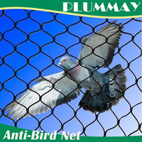 more images of Plastic black HDPE extrude anit bird netting anti animal net
