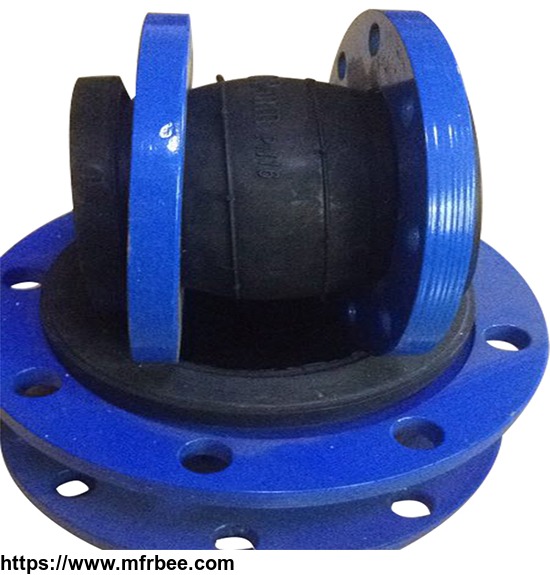 pipe_connector_single_arch_flexible_spray_flange_rubber_joints
