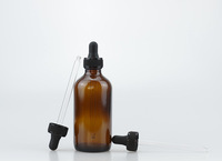 more images of 8oz 240ml Amber Boston Bottle With 28-400 Dropper Cap