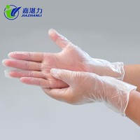 more images of disposable powder free vinyl gloves/medical disposable/working glove