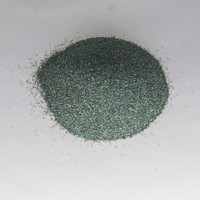 Green silicon carbide powder F500