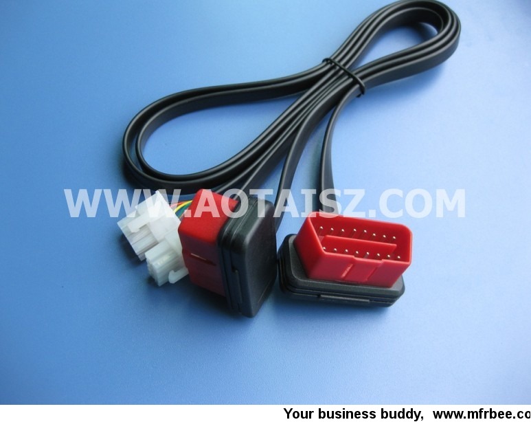 16pin_male_to_female_diagnostic_cable_gps_tracking_cable