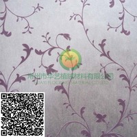 more images of Huayi Flocked wallpaper Classic Style HYCS300501
