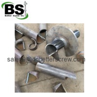 more images of Foundation construction support helical screw hot dip galvanized steel pipe