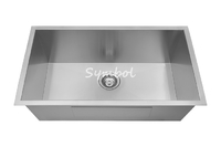 Single Bowl Stainless Steel Handmade Kitchen Sink