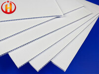 Corona Treated PP Corrugated Plastic Sheets For Printing
