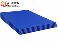 more images of Heat Retaining Glossy Blue Corrugated Plastic Sheets Moisture Proof
