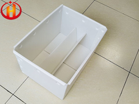 Waterproof 4mm Corrugated Plastic Storage Boxes Foldable