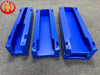 more images of Flat Surface Corrugated Plastic Shelf Bins Waterproof Lightweight