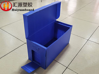 Blue Non Toxic Lightweight Corrugated Plastic Nuc Box