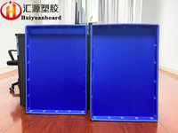 Waterproof PP Corrugated Plastic Box , Stackable Corrugated Plastic Totes