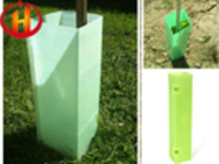 more images of Anti UV Square Corflute Plant Guards Fireproof Light Green