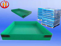 Reusable Non Toxic PP Corrugated Plastic Tray For Packaging Beverage