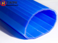 more images of Eco Friendly Blue Round Corrugated Plastic Tree Wrap