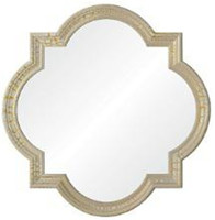 more images of Totem devorative wall mirror with distressed gold gild for livingroom/bathroom/dining room