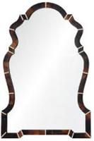 Cute pet horn devorative wall mirror for livingroom/bathroom/dining room