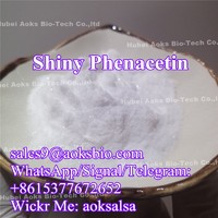 Shiny phenacetin crystal,fenacetina powder phenacetin best price 62-44-2