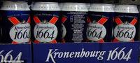 more images of Kronenbourg 1664 Blanc Beer in Blue 25cl and 33cl Bottles and 500cl Cans
